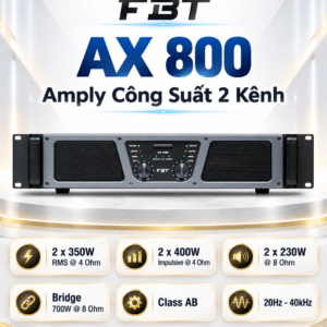 fbt ax 800 amply cong suat 2 kenh x 400w 2