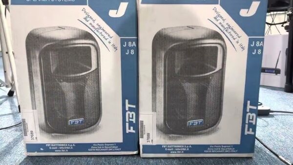 fbt j 8a w loa active 500w 8inch 4