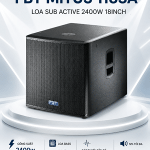 fbt mitus 118sa loa sub active 2400w 18inch 2