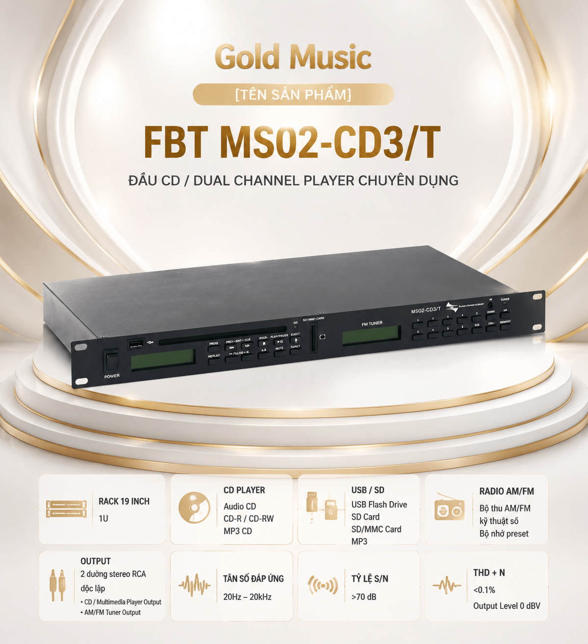 FBT MS02-CD3/T Đầu CD fbt ms02 cd3 t dau cd