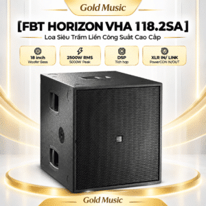 fbt muse 118fsa loa sieu 2400w 18inch