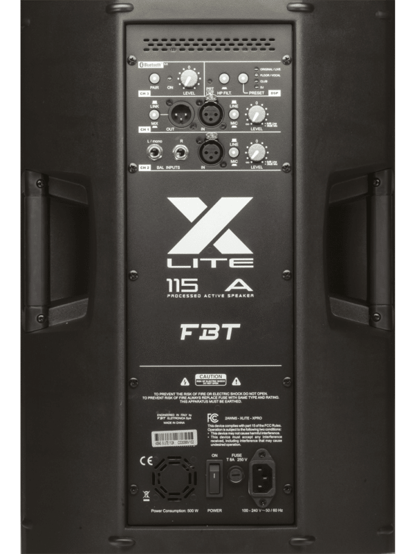 fbt x lite 115 loa full passive 800w 15inch 1