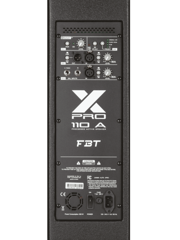 fbt x pro 110a combo loa tui loa chinh hang 2