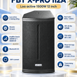 fbt x pro 112a combo loa tui loa chinh hang