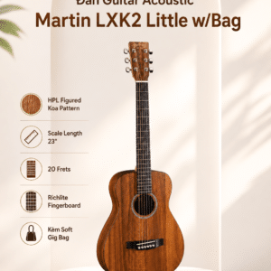 dan guitar acoustic martin lxk2 little w bag 3