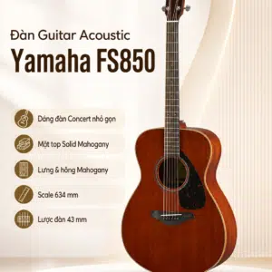 dan guitar acoustic yamaha fs850 1