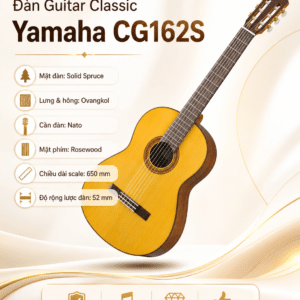 dan guitar classic yamaha cg162s