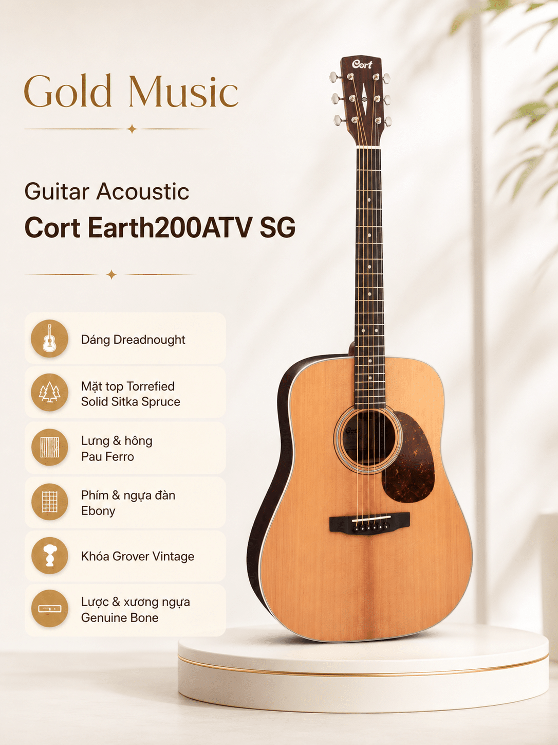 GUITAR CORT EARTH 200 guitar cort earth 200