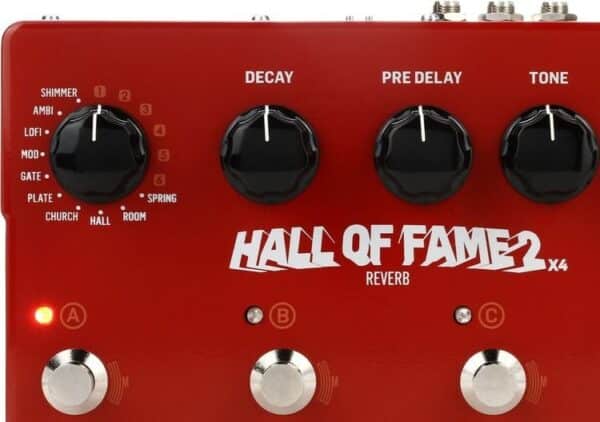 hall of fame 2 x4 reverb guitar and bass tc electronic 2