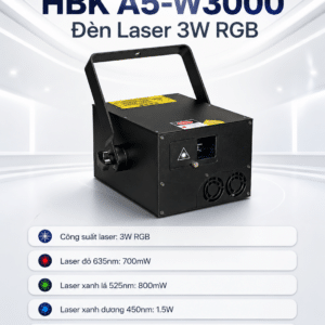 hbk a5 w3000 den laser 3w rgb laser