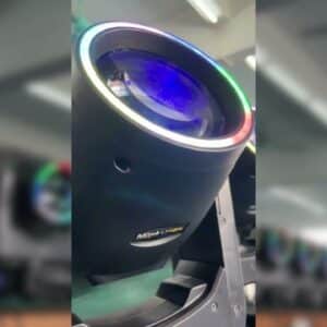 hbk halo mini beam 250 den lamp moving light 8r 250w mitek 3