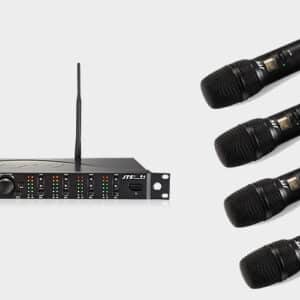 JTS R-4/R-4TH*4 Bộ micro không dây jts r 4 r 4th4 bo micro khong day 1