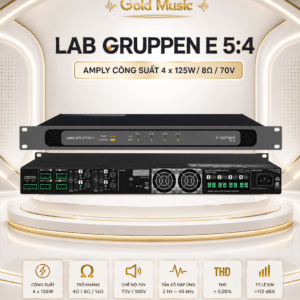 labgruppen e 54 amply cong suat 4 x 125w 8 ohm 70v 2