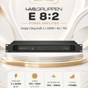 labgruppen e 82 amply cong suat 2 x 400w 4 ohm 70v 1