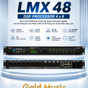 lake lmx 48 dsp processor 4 x 8 2