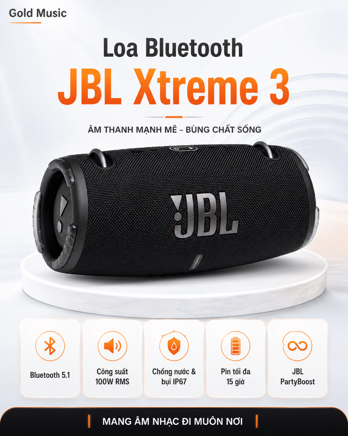 Loa Bluetooth JBL XTREME 3 loa bluetooth jbl xtreme 3