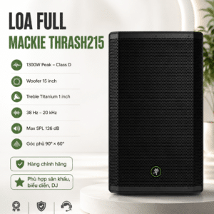 loa full active mackie thrash215