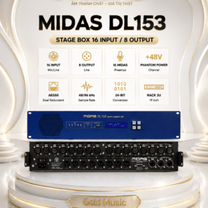 midas dl153 stage box 16 input 8 output
