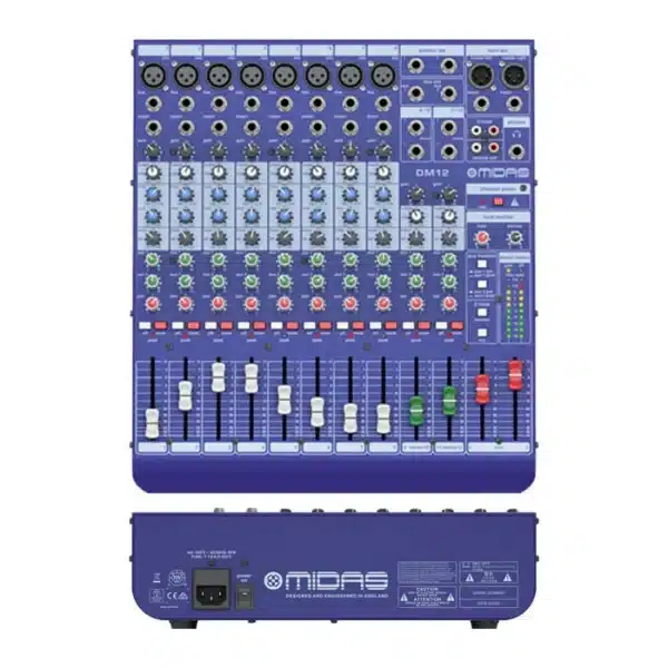 midas dm12 mixer annalog 12 input 1