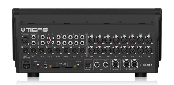 midas m32 live mixer digital 40 input 25 bus