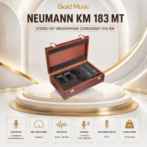 neumann km 183 mt stereo set microphone condenser thu am 3