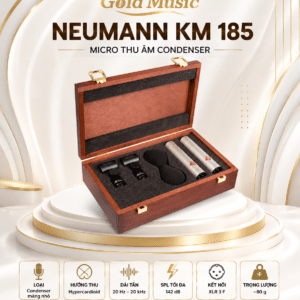 neumann km 185 micro thu am condenser