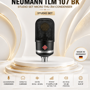 neumann tlm 107 bk studio set micro thu am condenser 1
