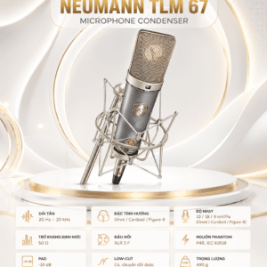 neumann tlm 67 microphone condenser thu nhac cu 1