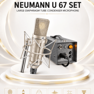 neumann u 67 set set large diaphragm tube condenser microphone