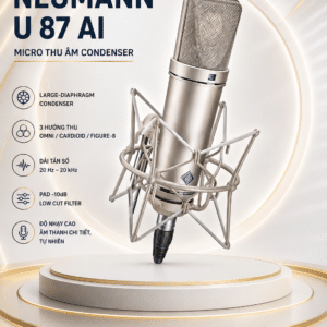 neumann u 87 ai micro thu am condenser