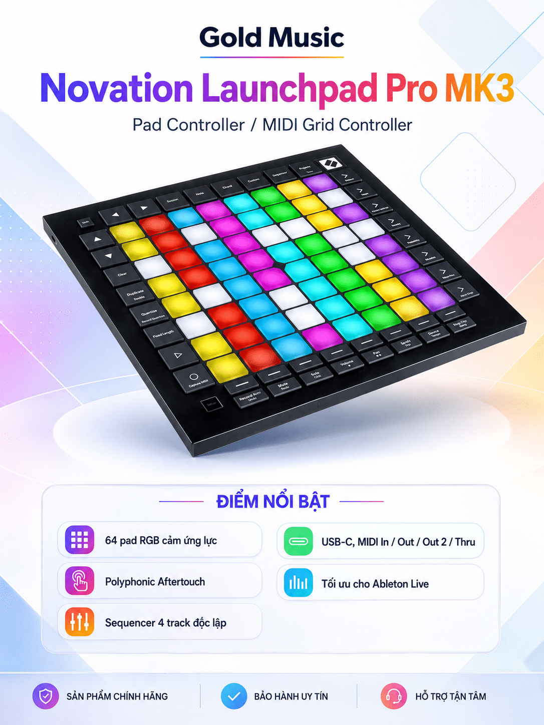 Novation Launchpad Pro MK3 novation launchpad pro mk3