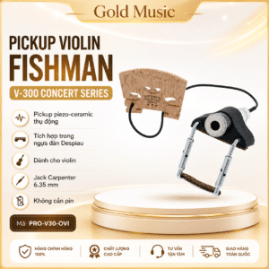 Pickup Violin Fishman V-300 Concert Series pickup violin fishman v 300