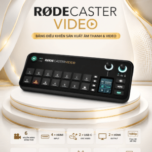 rodecaster video bang dieu khien san xuat am thanh va video