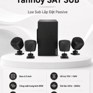 sat sub loa sub lap dat passive tannoy 4