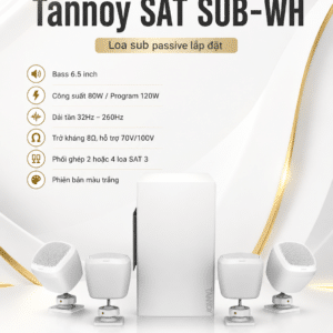 sat sub wh loa sub lap dat passive tannoy 4