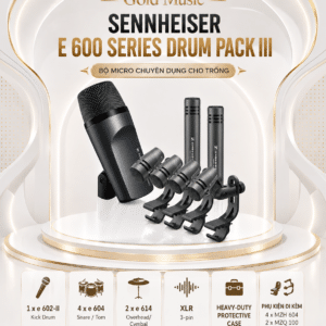 sennheiser e 600 series drum pack iii