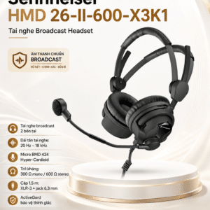 sennheiser hmd 26 ii 600 8 tai nghe broadcast headset