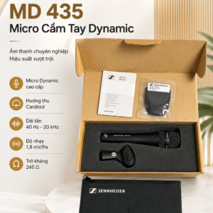 sennheiser md 435 micro cam tay dynamic 2