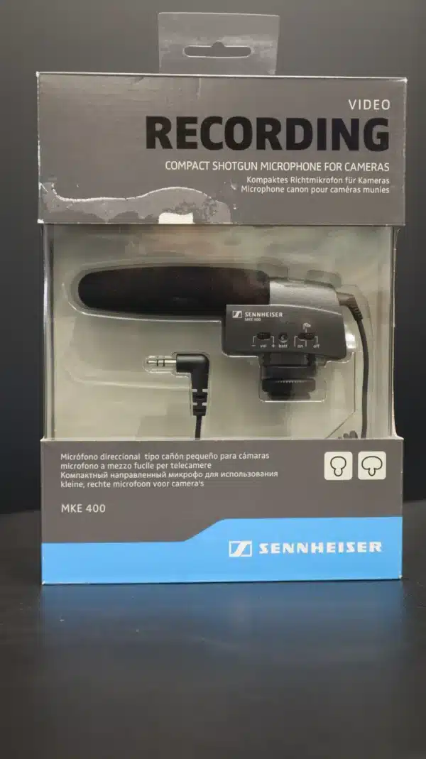 sennheiser mke 400 micro dinh huong tren may anh 1