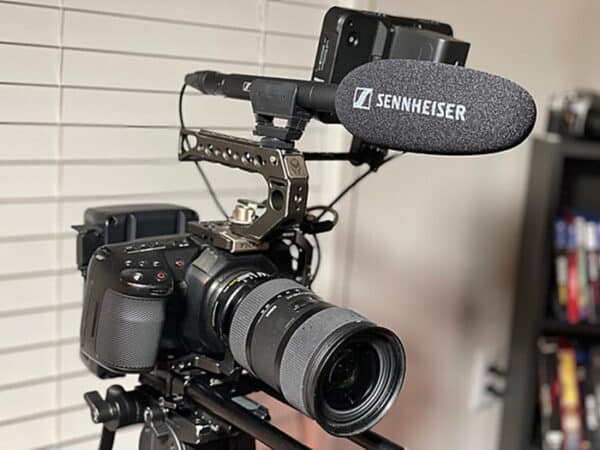 sennheiser mke 600 micro shotgun for camera 2