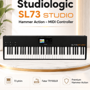 studiologic sl73 studio hammer action midi controller 4