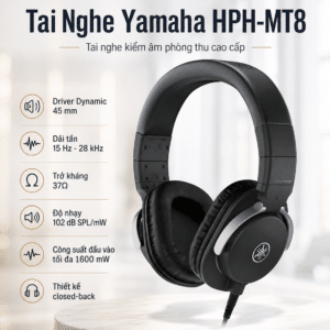 tai nghe yamaha hph mt8