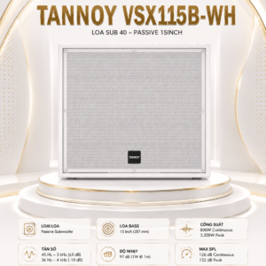 tannoy vsx115b wh loa sub 40