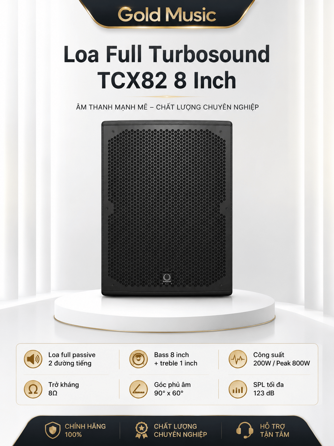 FBT X-LITE 112 Loa Full Passive 800W 12inch tcx82 loa full 8 inch turbosound