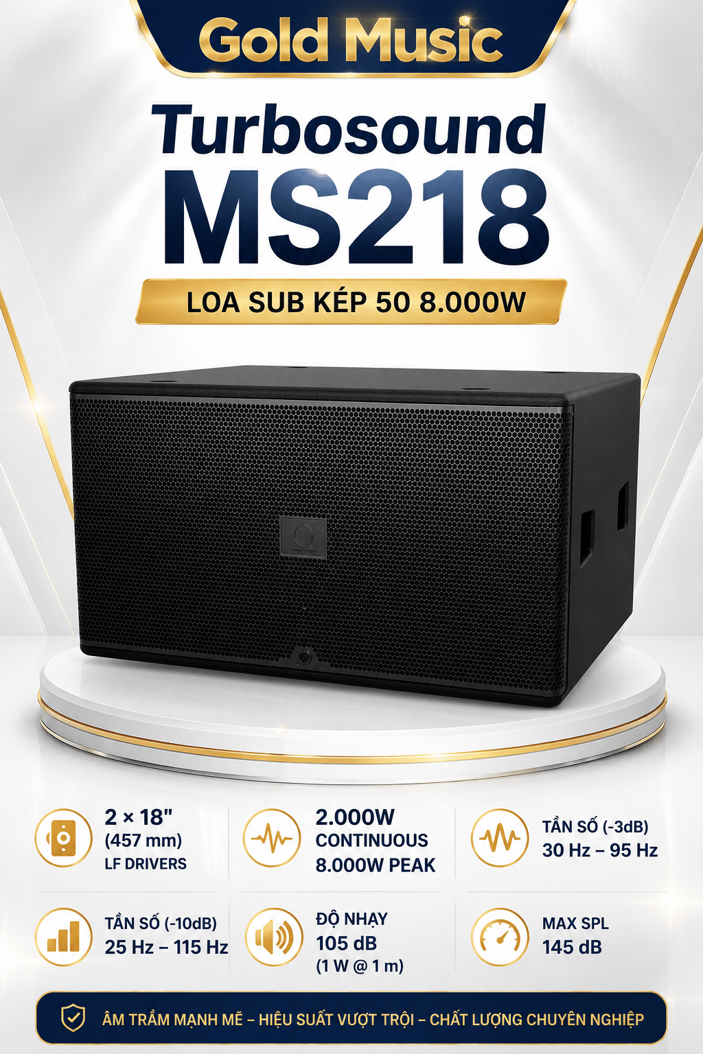 Turbosound MS218 Loa Sub kép 50 8.000w turbosound ms218 loa sub kep 50 8