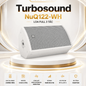 turbosound nuq122 wh loa full 3 tac 3