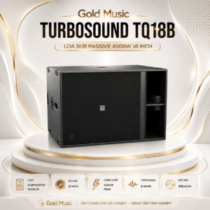turbosound tq 18b loa sub passive 4000w 18inch