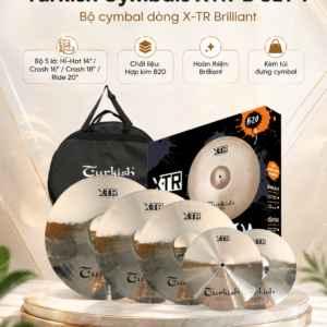 xtr b set 1 set cymbal dong x tr brilliant 1 turkish cymbals