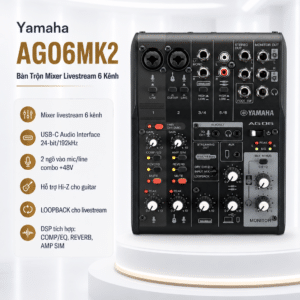 yamaha ag06mk2 ban tron mixer