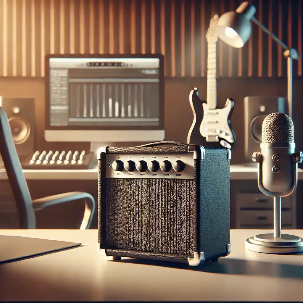 ampli mini cho dan guitar dien 2